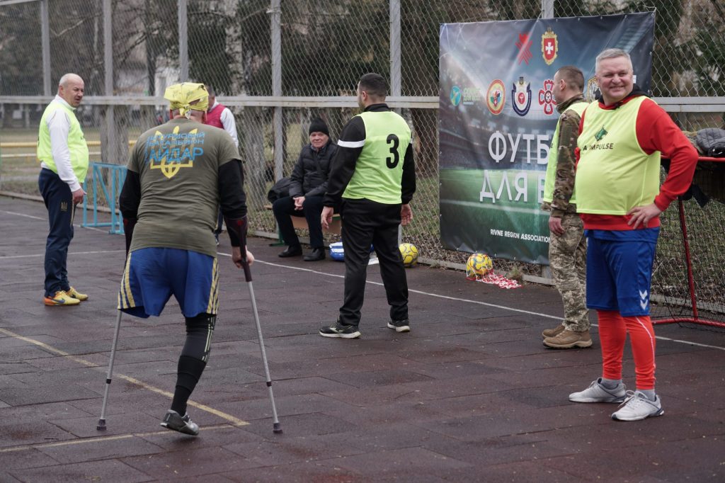 Фестиваль «Бадмінтон і футбол для всіх» у Рівненському ліцеї №12