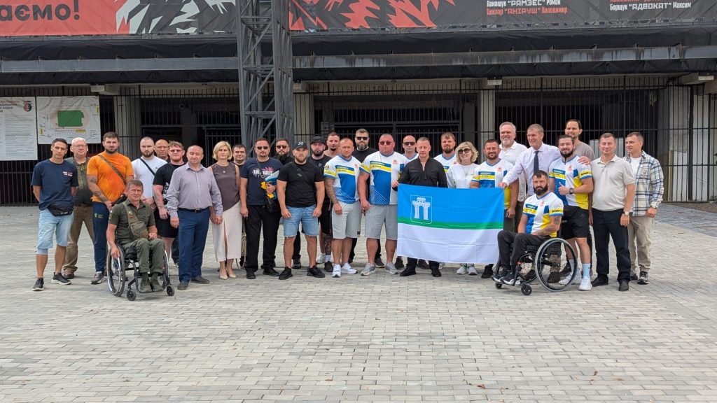 Візит Річарда Сміта (Invictus Foundation) до Рівного