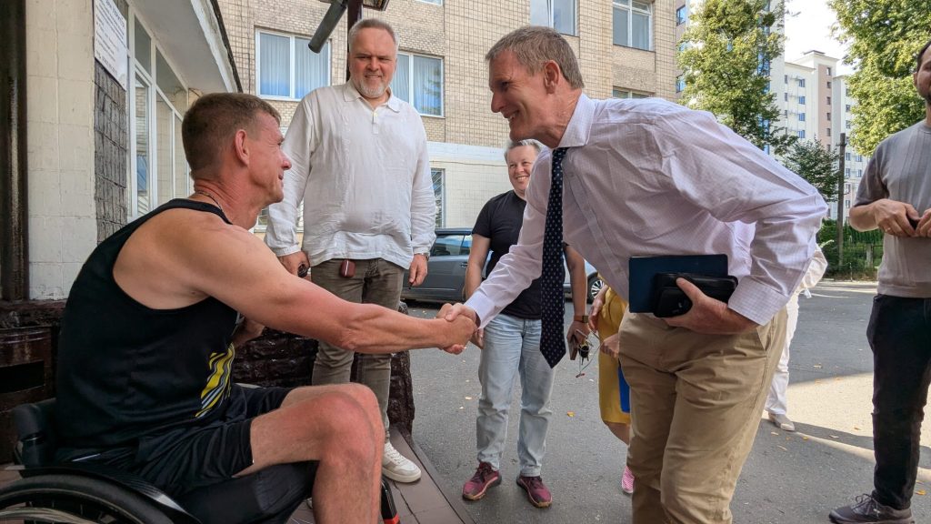 Візит Річарда Сміта (Invictus Foundation) до Рівного