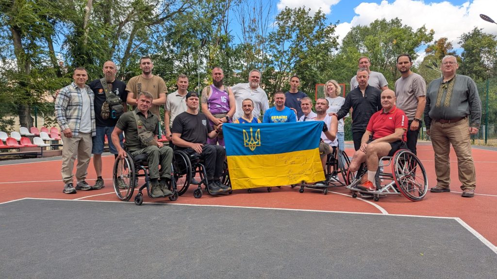 Richard Smith (Invictus Foundation) visits Rivne