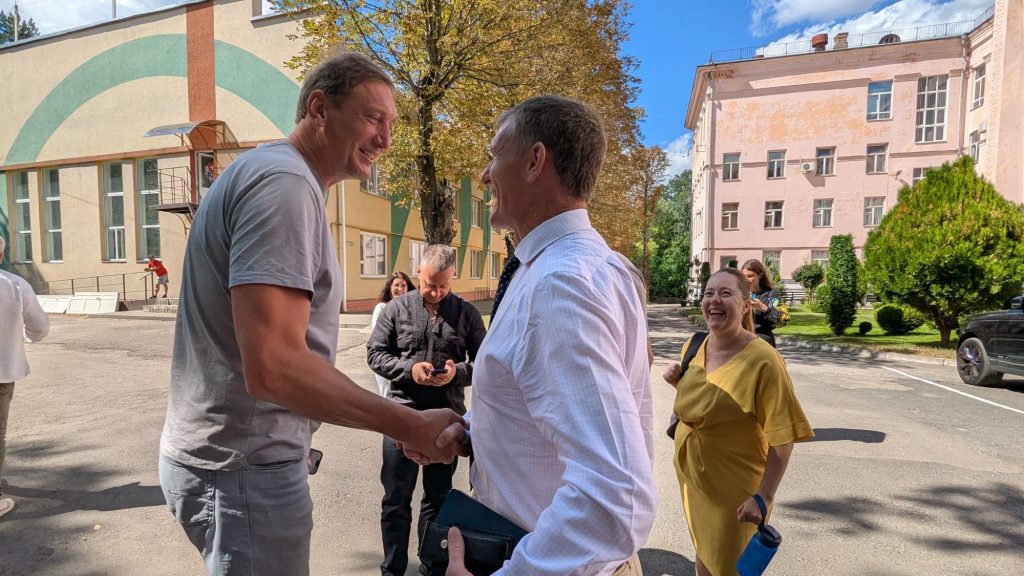 Візит Річарда Сміта (Invictus Foundation) до Рівного