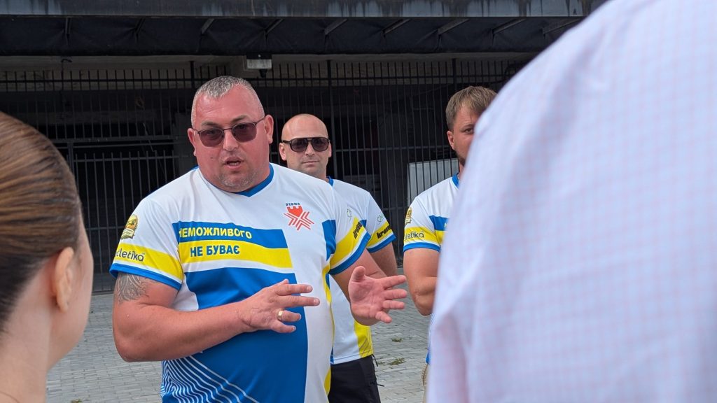 Richard Smith (Invictus Foundation) visits Rivne