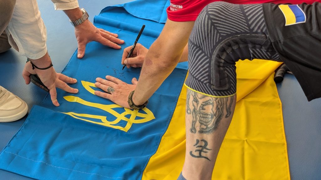 Візит Річарда Сміта (Invictus Foundation) до Рівного