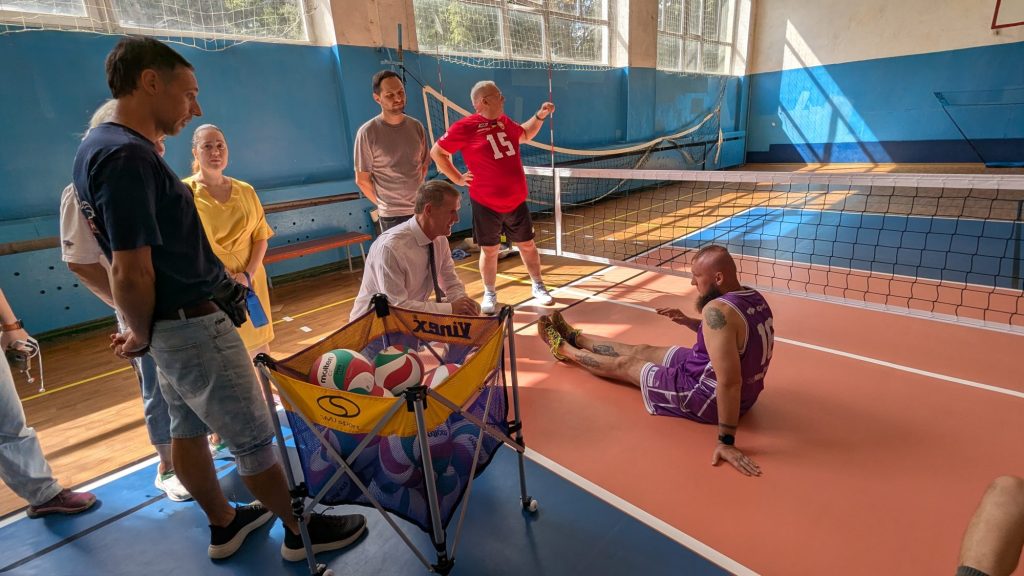 Візит Річарда Сміта (Invictus Foundation) до Рівного