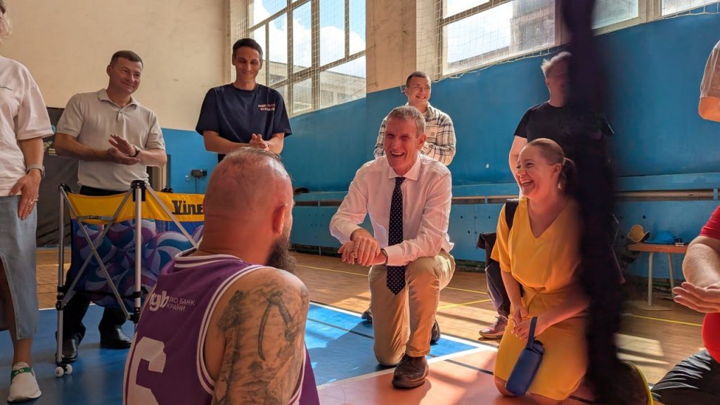 Sitting volleyball