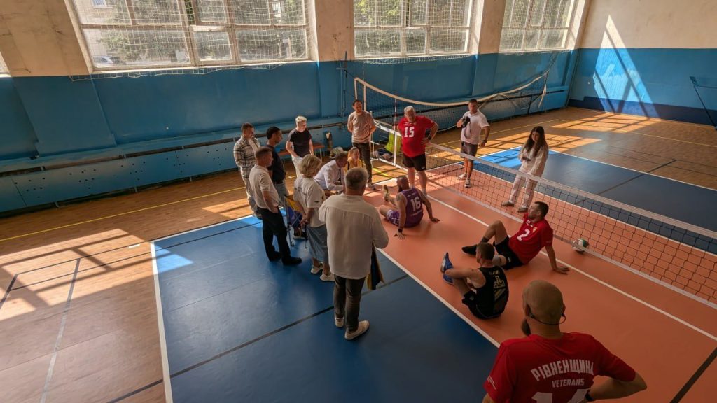 Sitting volleyball