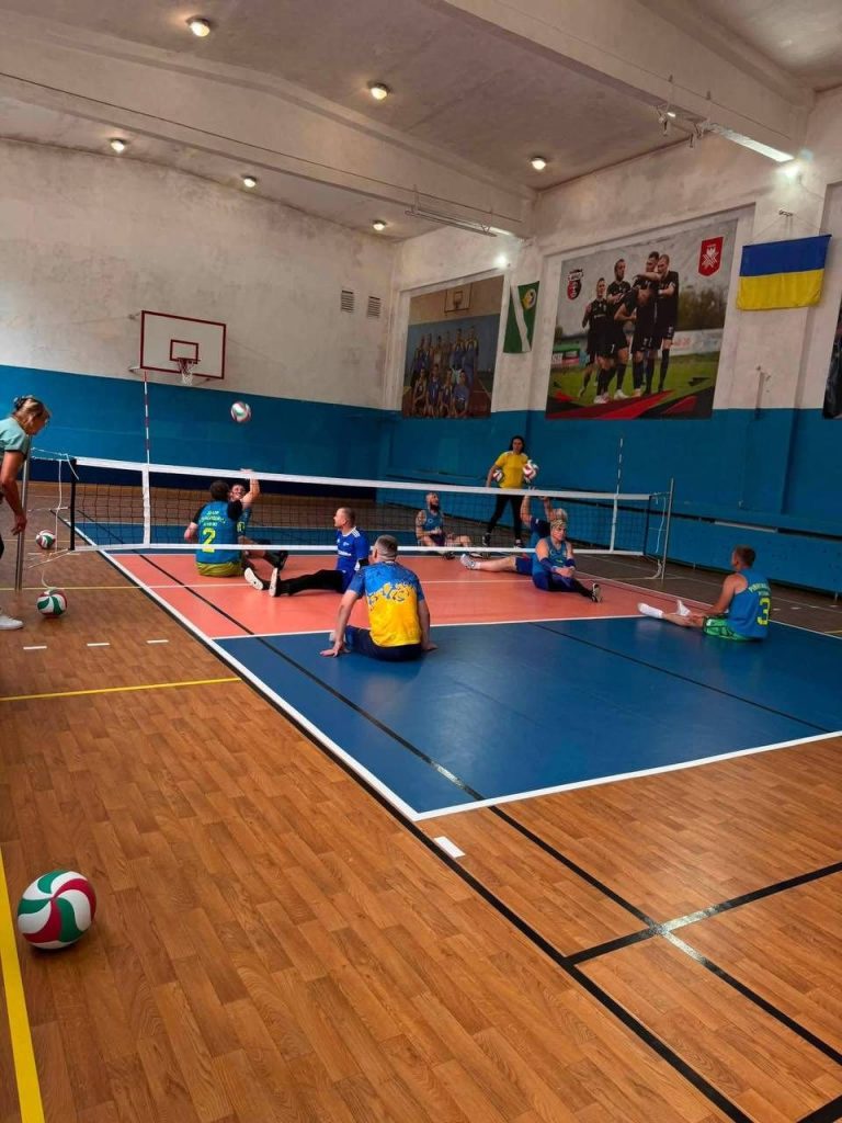Sitting volleyball